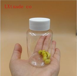 50 pcs Free Shipping 50ml 80ml 100ml Clear Transparent Empty Plastic Pack Bottles Jars Wholesale Refillable Cosmetic Containers