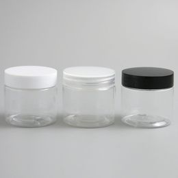 2021 3 5 8 10 15 20 ML Round Clear Empty Plastic Container Jars Screw Cap Lid for Cosmetic Cream Pot Makeup Eye Shadow Nails Powder