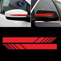 hot personality scratches reflective car stickers simple rearview mirror car stickers door anticollision stickers rearview mirror