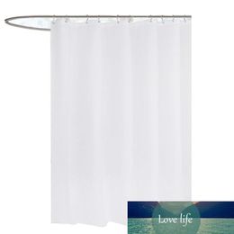 180x180CM Minimalist Thicken Waterproof Polyester Bathroom Shower Curtain Liner Plain Solid Color Mildew Resistant Partition
