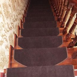 13Pcs/Set Non-slip Adhesive Carpet Stair Treads Mats Pads Staircase Step Rug Protection Cover Home Decor Accessory1