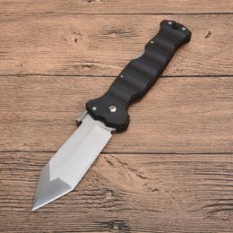 OEM 23GVG Tactical Folding Knife 8Cr13Mov Tanto Satin Blade G10 + Stainless Steel Sheet Handle With Retail Box