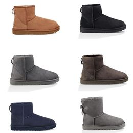 Mulheres Botas de Designer Botas de Neve de Inverno Preto Azul Marinho Rosa Sapatos Arco Tornozelo Joelho Bailey Botas Cáqui Sapato Triplo