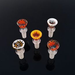 Heady Glass Bowl For Water Glass Bong 14mm male Joint dab rig For Quartz Nails Smoking tools Water Pipes Accessories XL-SA09