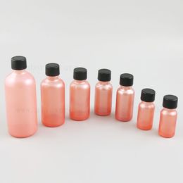 Fine Mist Refillable Bottles Essential Oil Cosmetic 1 OZ 10ml 30ml 50ml 100ml Glass Paint Pink Bottle 20pcs