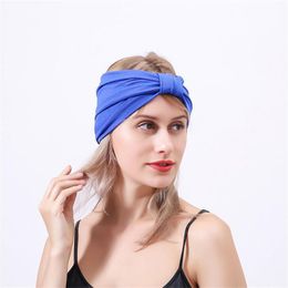2022 ioga correndo headbands Mulheres Headpiece Estiramento 2020 Acessórios de Cabelo Turbante Headwear Yoga Executar Bandage Bandas Headbands Headbands Headwrap