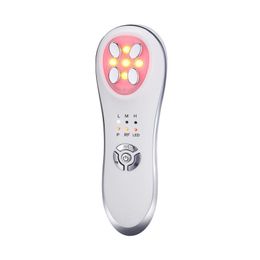 5 in 1 EMS Mesotherapy Electroporation RF Radio Frequency Facial LED Light Photon Skin Care Device Face Lifting Tighten