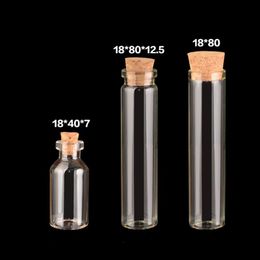 500pcs/lot 5m 13ml tube transparent glass vials with wood plug long type glass jar,Glass Bottles for gift LX3738