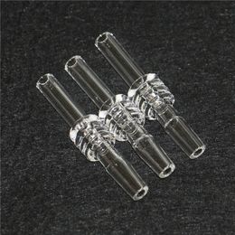 Smoking Quartz Tips 10mm 14mm 18mm Male Joint Quart Nail Dab Tool Glass Water Bongs oil Rigs DHL