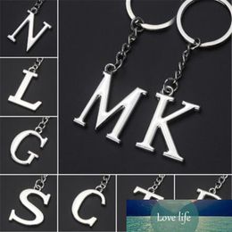 Sitaicery Fashion A-Z 26 Letters Key Chain Initial Letter Key Ring Keychain Women Men Party Gift Jewellery Trinket Dropshipping