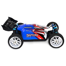 ZD Racing RAPTORS BX-16 9051 1/16 2.4G 4WD 55km/h Brushless Racing RC Car Off-Road Buggy RTR Toys Red Blue Models Kids Gift