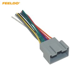 dvd oem UK - FEELDO Car OEM Audio Stereo Wiring Harness Adapter For Buick Sail Install Aftermarket CD DVD Stereo #2004