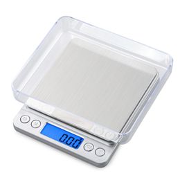 Digital Kitchen Multifunction Food Scale for Bake Jewellery Weight, 0.001oz/0.01g 500g Stainless Steel Pocket scale for Household 201117