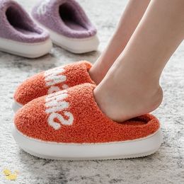 Women Fluffy Slippers Fur Slides Winter Warm Shoes Cute Slip On High Heel Home Indoor Bedroom Ladies Creepers Girls Zapatillas Y201026