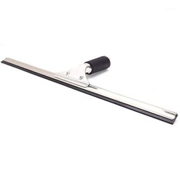 glass scrapers NZ - Squeegees -Silver Stainless Steel Glass Cleaning Scraper Wiper - 45cm