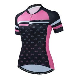 Racing Jackets Bmx Clothing Summer Camisa Mtb T-shirt Mountain Bike Bicycle Jersey Woman Cycling Maillot De TimeRacing