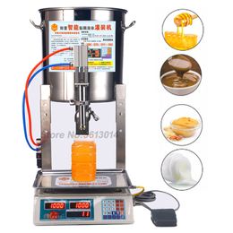 2021New stainless steel 30L Commercial Digital Control Viscous Liquid Filler Machine honey Quantitative Filling MachineHoneypot Machine850W