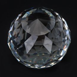 80mm Prisms Ball Cut Crystal Prisms Glass Ball Family Hotel Photography Decoration Centrepiece Display Suncatcher Diy H jlljGn