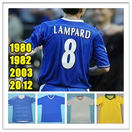 retro HOT 80 82 03 12 LAMPARD GUDJOHNSEN Hasselbaink soccer jersey VERON Mutu Drogba 2011 2012 TERRY ROBBEN classic