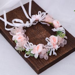 Fashion New Women Lady Girls Wedding Flower Wreath Tiaras Headband Floral Garlands band Accessories Bride Hair Jewellery