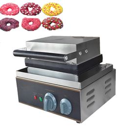 Electric 12-holes Stainless Steel Precise Temperature Control 110V/220V Waffle Maker/ Cookie Machine/Donut Fryer/ Donut Machine