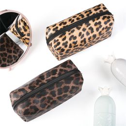 2021 Leopard Printing Cosmetic Bag Multi functional Travel Portable Storage Bag Party Decoration Storage Toilet Bag T9I001118