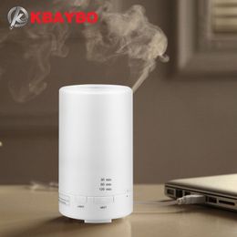 KBAYBO 50ml Ultrasonic USB Diffuser air Humidifier Essential Oil diffuser Aromatherapy Car Diffuser Humidifier 7 Colour LED Light Y200416