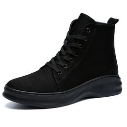 Hot sale-Mens Autumn Martin Boots High street Breathable versatile British Mens Casual Shoes suitable for spring autumn and winter