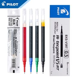 12Pcs Pilot BXS-V5RT(VR5) Gel Ink Pen Refill for Hi-Techpoint BXRT-V5/GR5 Liquid 0.5mm Rollerball Black /Blue /Red Colour 201202