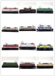 New special casting 1/87 Ho vintage recovery ancient locomotive electric locomotive static simulation train model toy LJ200930