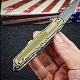 special offer damascus ball bearing flipper folding knife vg10 damascus steel blade twotone g10 steel sheet handle with pocket clip