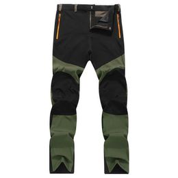 Men Outdoor Hiking Pants Waterproof Outdoor Mens Camping Tactical Cargo Pants Casual Combat Trousers Hot 2020 NEW