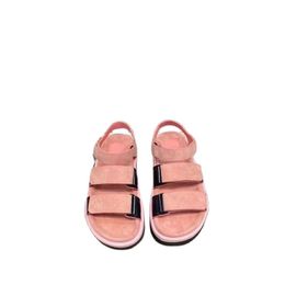 Channel Luxury Chanellies Best-quality Brand Sandals Material Womens Fashion Leisure Beach Holiday Hiking Shoes