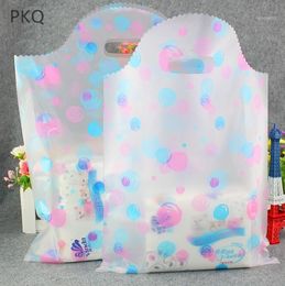Gift Wrap 45pcs/Lot Dot Plastic Bags Candy Cookie Biscuit Bread Baking Packing Bag Wedding Party Thanksgiving Day Large Size Bags1