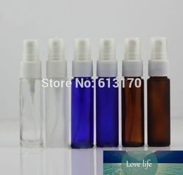 50pcs 10ml Glass Spray Bottles Frosted Empty Parfum Bottle, Refillable Sprayer Bottles White Pump Mini Sample Vials