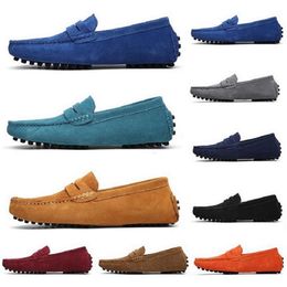 style273 fashion men Running Shoes Black Blue Wine Red Breathable Comfortable Mens Trainers Canvas Shoe Sports Sneakers Runners Size 40-45