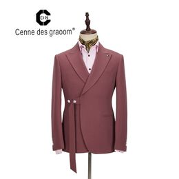 Cenne Des Graoom New Men Suit Two Pieces Slim Fit High Quality Wedding Singer Drama Stage Costume Party Prom DG-ATM 201123