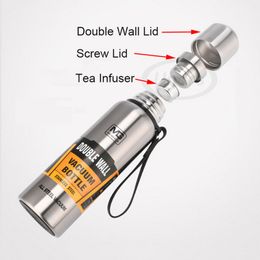 Thermos 500/750/1000/1500ML Vacuum Flask Stainless Steel Cup With Rope Portable Car Bottle Insulated Travel Thermal Mug Tumbler LJ201221
