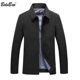 BOLUBAO Men British Style Thin Jackets Autumn New Men's Solid Colour Comfortable Jacket Male Brand Business Casual Jacket Coats 201118