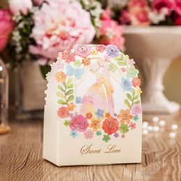 Gift Wrap 10pcs Europe Marble Style Box Baby Shower Birthday Party Candy Sweet Chocolate Boxes Wedding Favours Decoration1