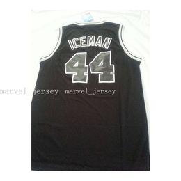 Stitched custom 44 George Gee Gervin Jersey Top Retro Embroidery Basketball women youth mens basketball jerseys XS-6XL NCAA