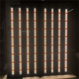 LED Grow Light 640w 8bars Phytolamp 2835 Leds Chip Phyto Growth Lamp 85-265V Full Spectrum Plant Lighting For Indoor