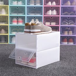 DHL Foldable Clear Shoes Box Storage Shoe Box Drawer Organiser Household DIY Shoe Box Drawer Divider Home Storage Stacking @C