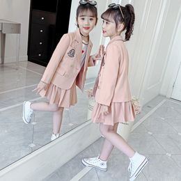 Childrenswear Female Autumn CHILDREN'S Business Suit Girls Autumn Clothing New Style Girls Autumn Suit Girls