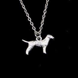 Fashion 23*15mm Double Sided Dog Pendant Necklace Link Chain For Female Choker Necklace Creative Jewelry party Gift