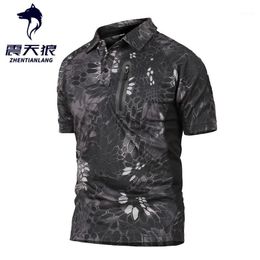 Men's T-Shirts 2021 Combat Tactical Shirt Men Summer Quick Dry Camouflage Shirts Male Breathable Para Hombre1