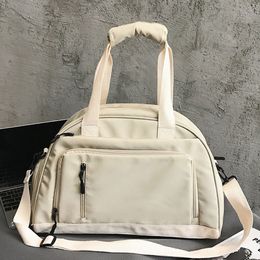 Waterproof Gym Bag Handbags With Shoe Storge Crossbody Nylon Bag for Big Capacity Bag Shoulder Handbags Messenger Bags X122A Q0705