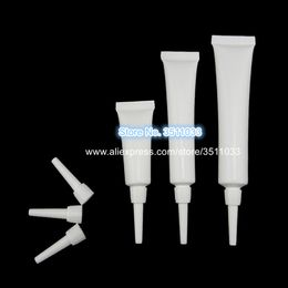 10g 15g 30g 40g White Empty Soft Tube Plastic Eye Cream Gel Containers Cosmetic Packaging Small for Sample Makeup