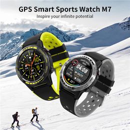 altitude barometer watch Australia - M7 Smart Watch 2020 Smartwatch GPS for men Compass Barometer Altitude Outdoor Sports women Bluetooth Calling Smart Watches men a33