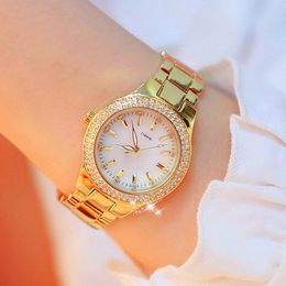 Classic Ladies Quartz Watch 35mm Life Waterproof Gold Watches Fashion Silver WristWatch Perfect Quality